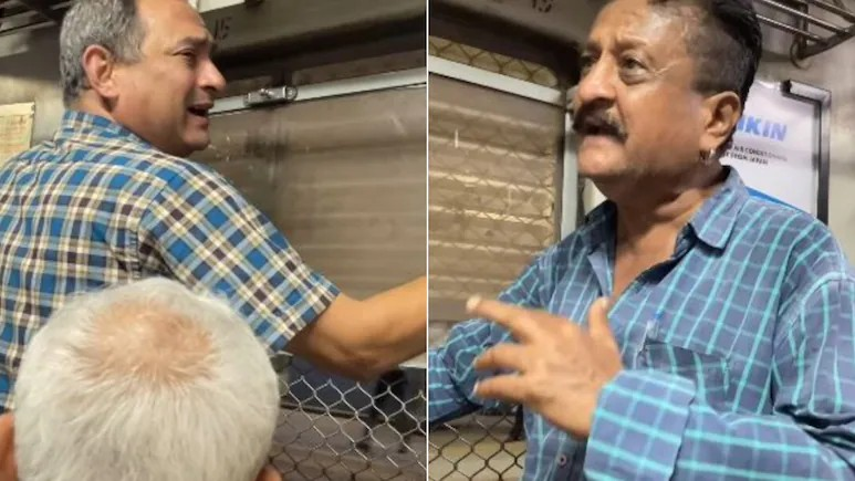 Elderly passengers sings bollywood song video