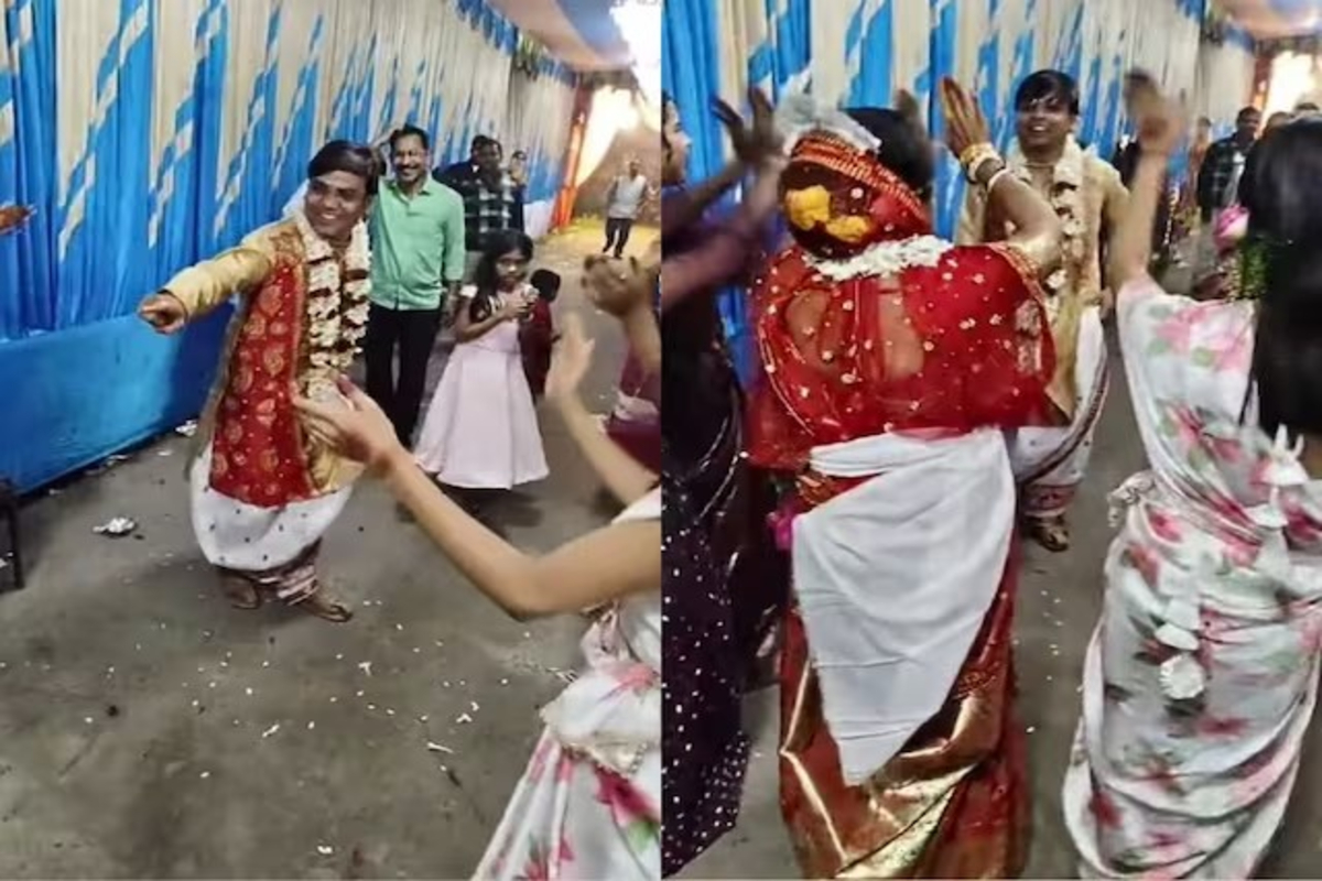 Bengali bride groom dance video