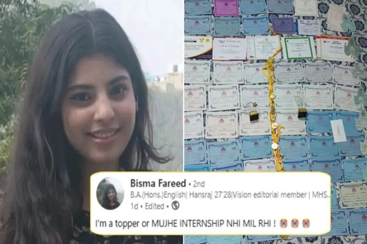 DU Students Internship Viral Post