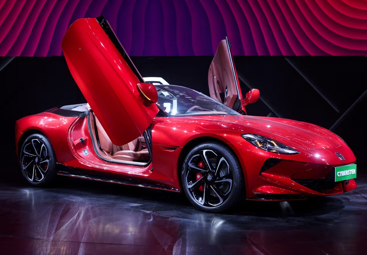 MG Cyberster sports car