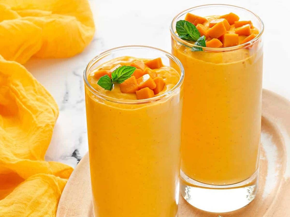 Mango Smoothie 123 Satya Day