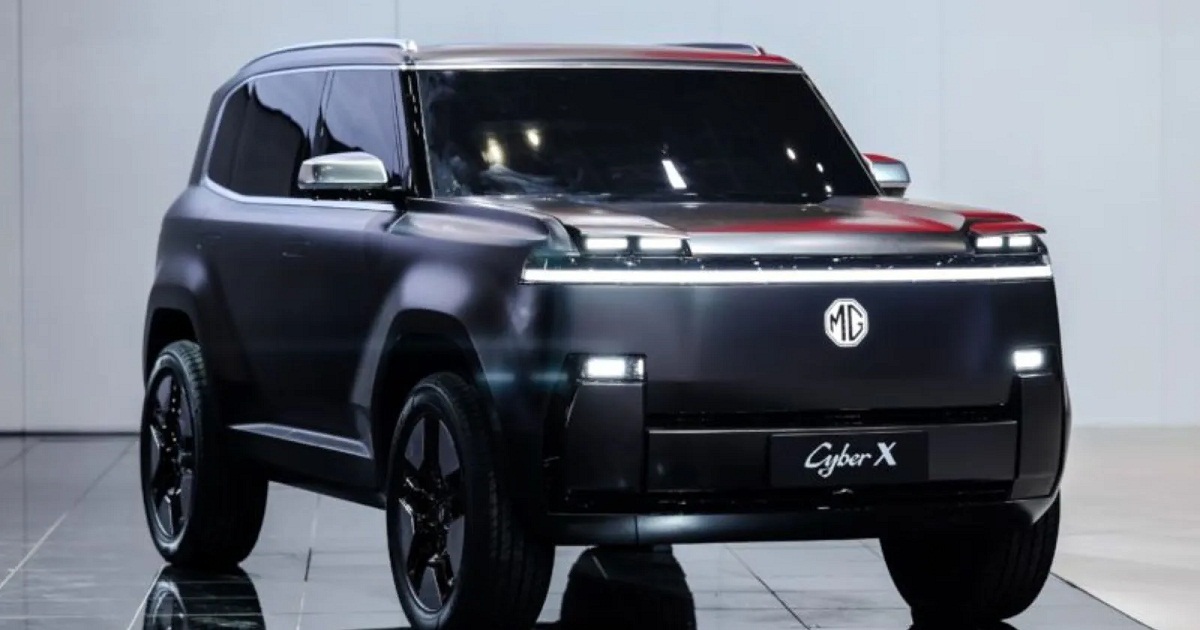 New MG Cyber X EV