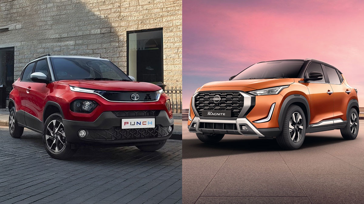 Tata Punch vs Nissan Magnite