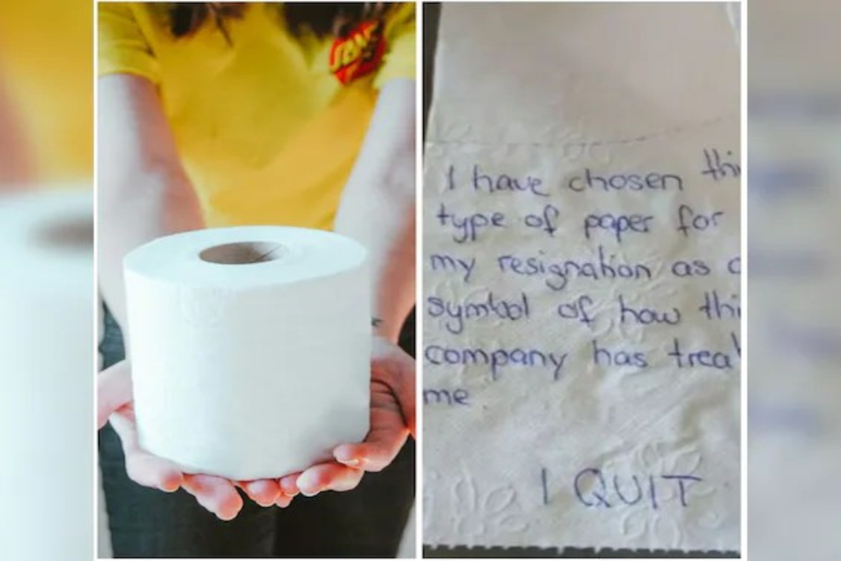 Toilet Paper Resignation Viral
