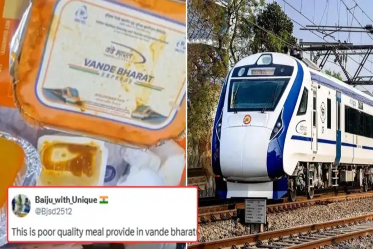 Vande Bharat Express Bad Food Quality Video