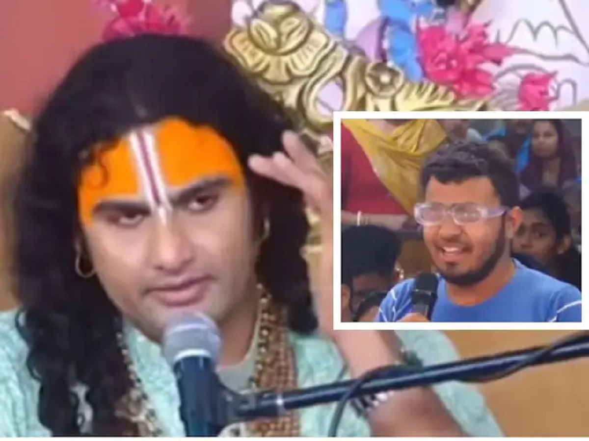 Boy Asks Question Aniruddhacharya Baba
