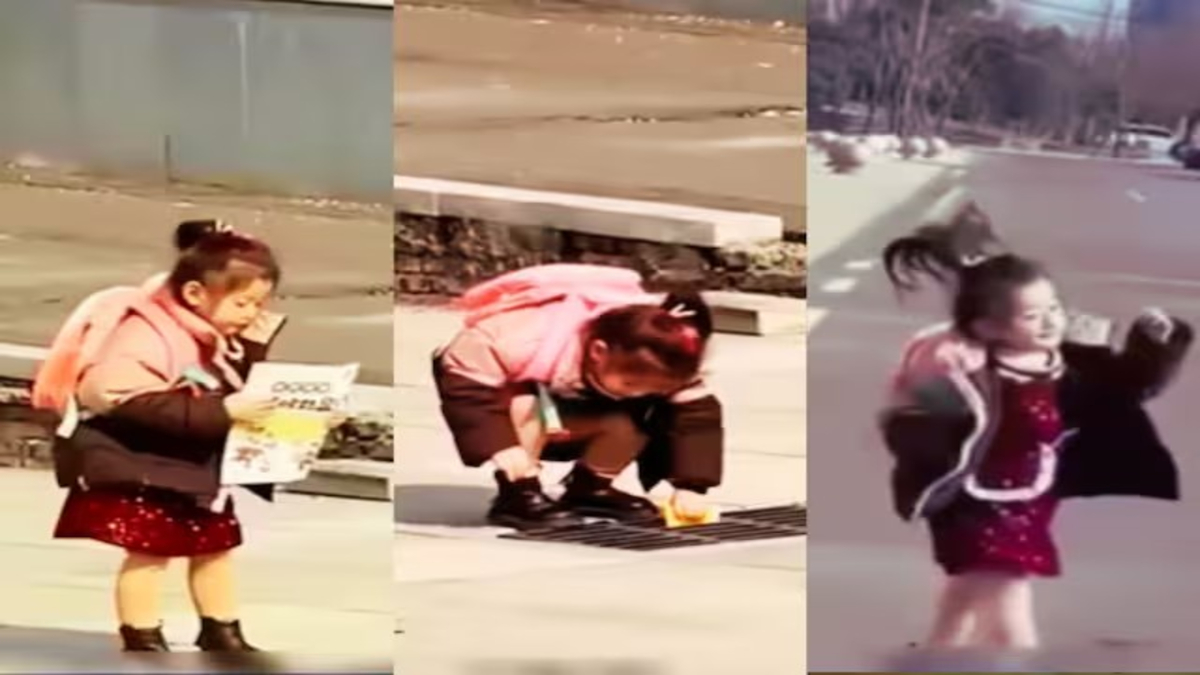 Kid Threw Book in Gutter video