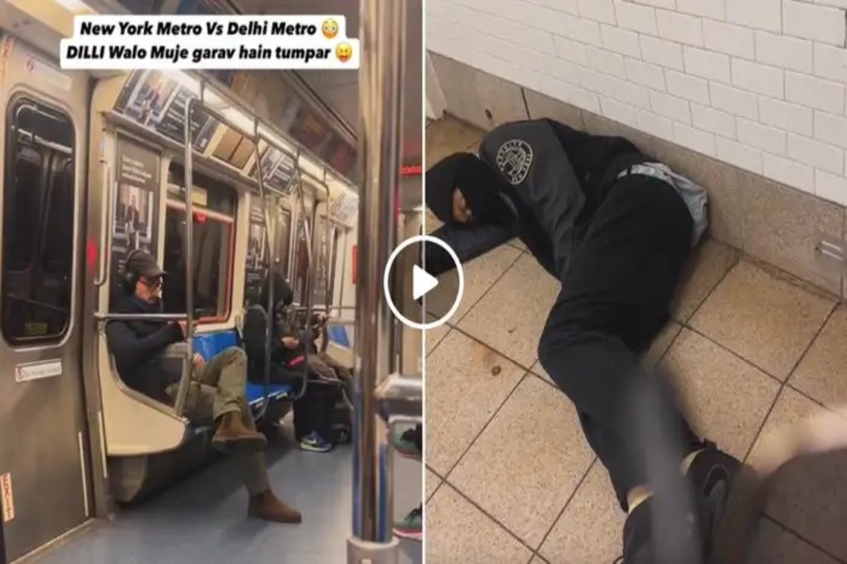 Delhi Metro vs NYC Metro Video