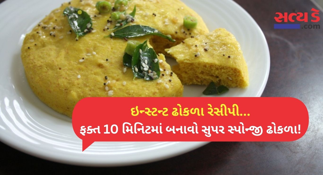 Instant Dhokla Recipe