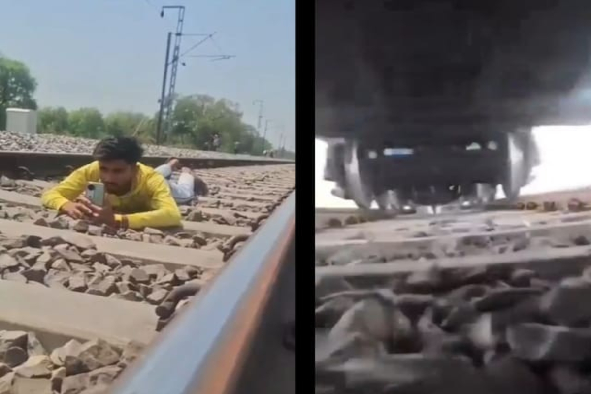 Risking Life for Reels Video