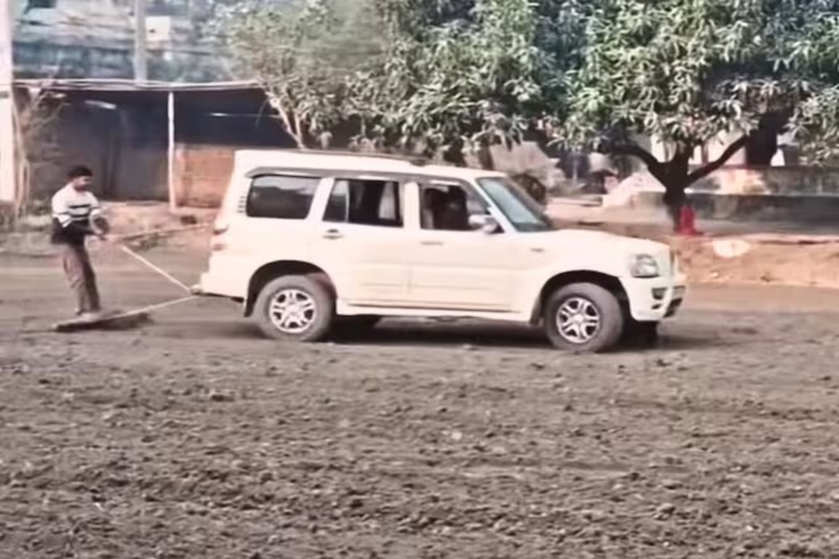 Scorpio Farming Jugaad Video