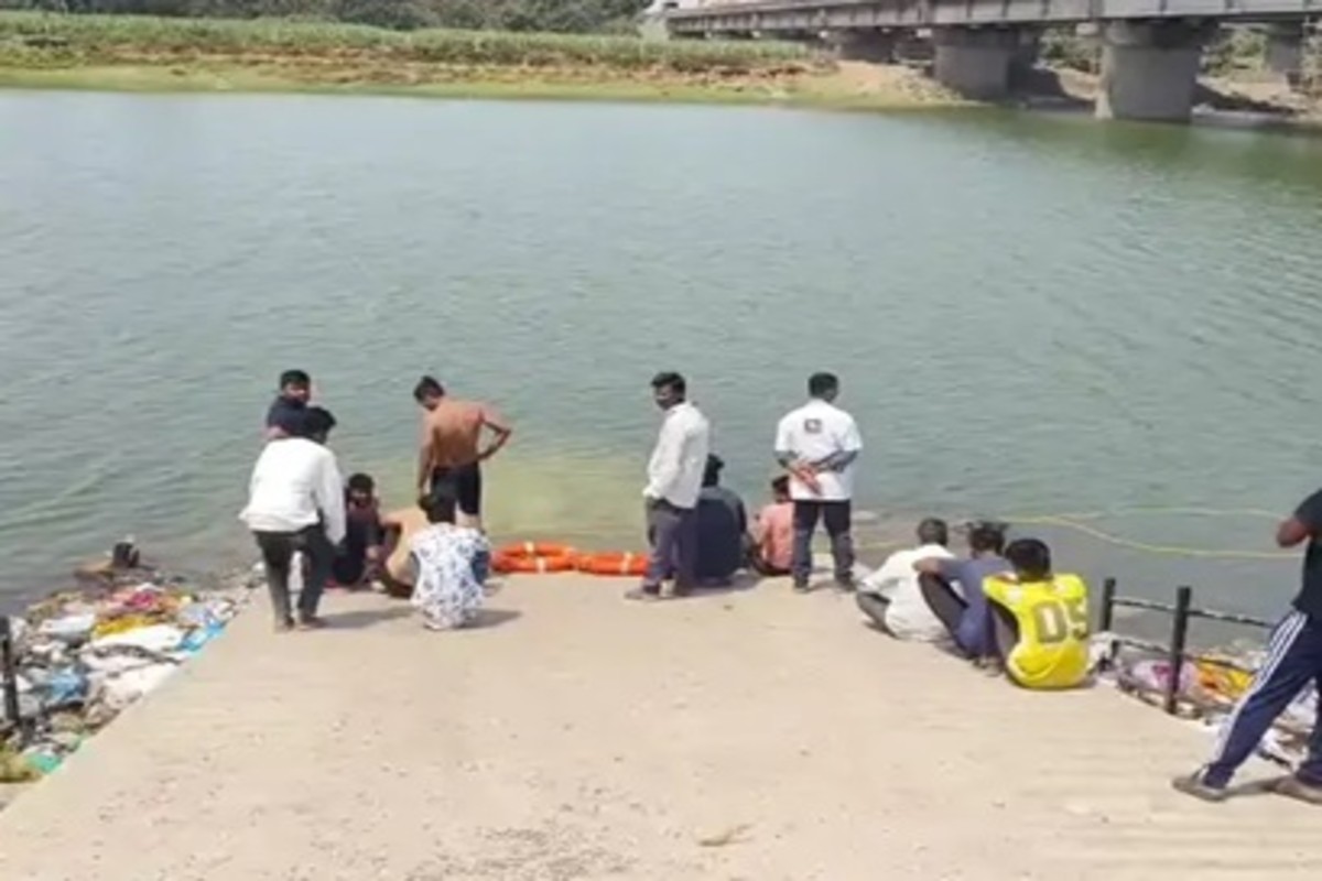 Tragic Incident In Purna River Of Navsari