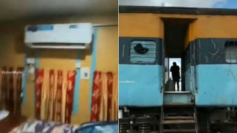 Train Coach Turned Into Luxurious 3Bhk Flat