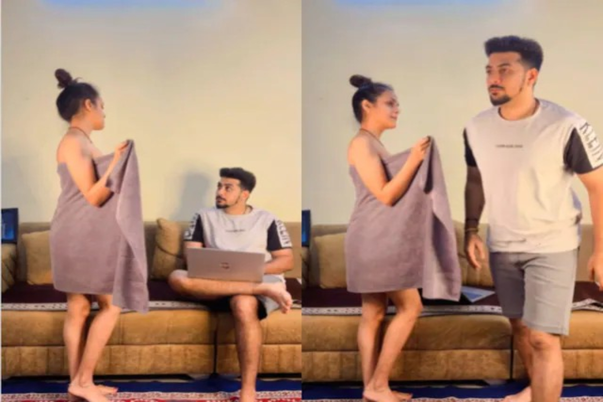 Wifes Trick Makes Husband Work Video