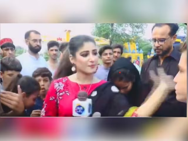 Female Journalist Slaps Boy