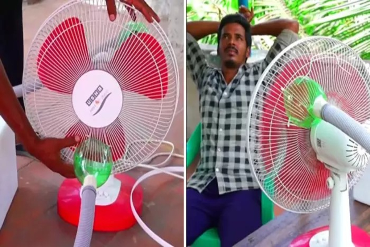 Homemade Budget Mini AC Video
