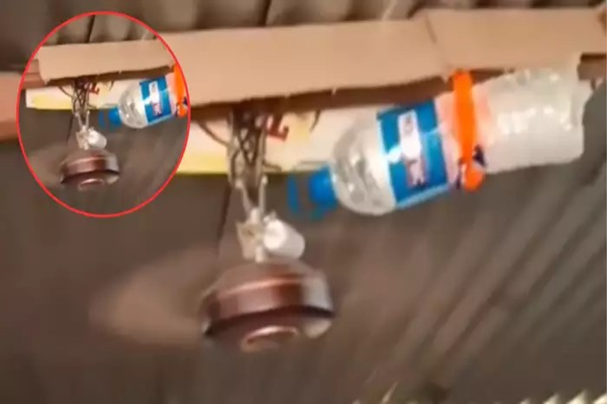 Fan Water Bottle Hack Video