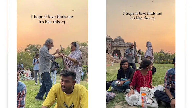 Old Couple Lodhi Garden Dance Video