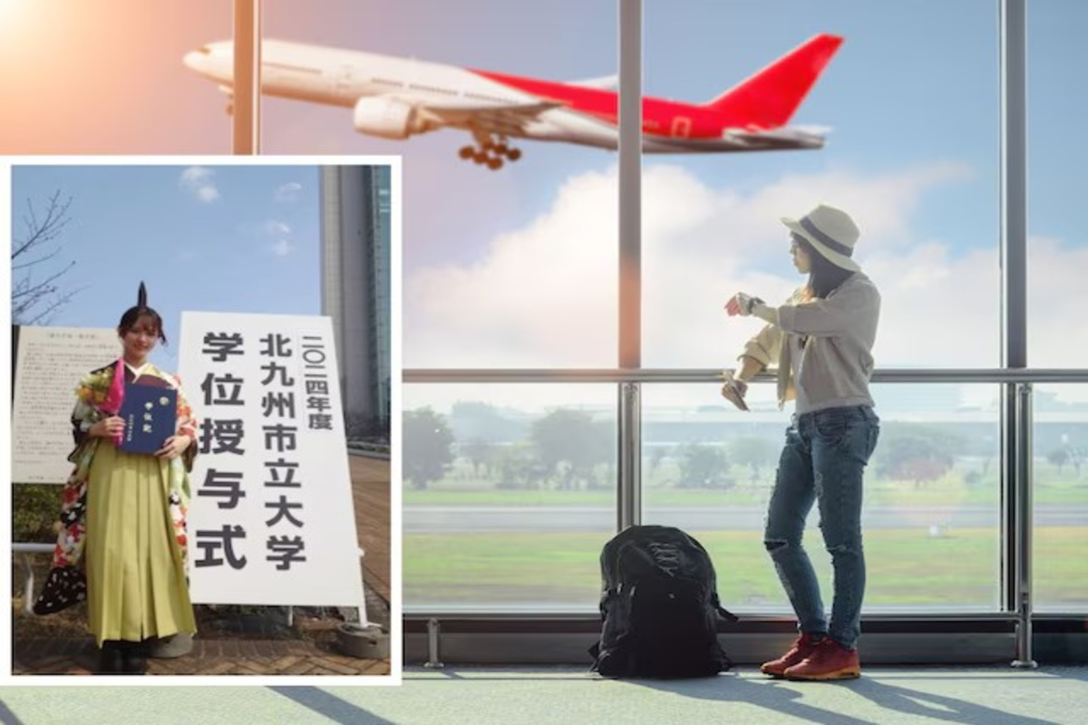 Girl Takes Daily Flight to College