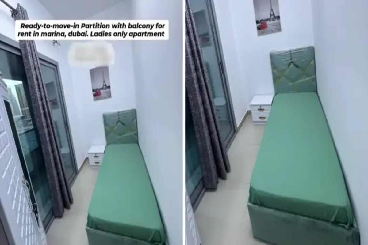 Dubai ₹62000 for tiny room video
