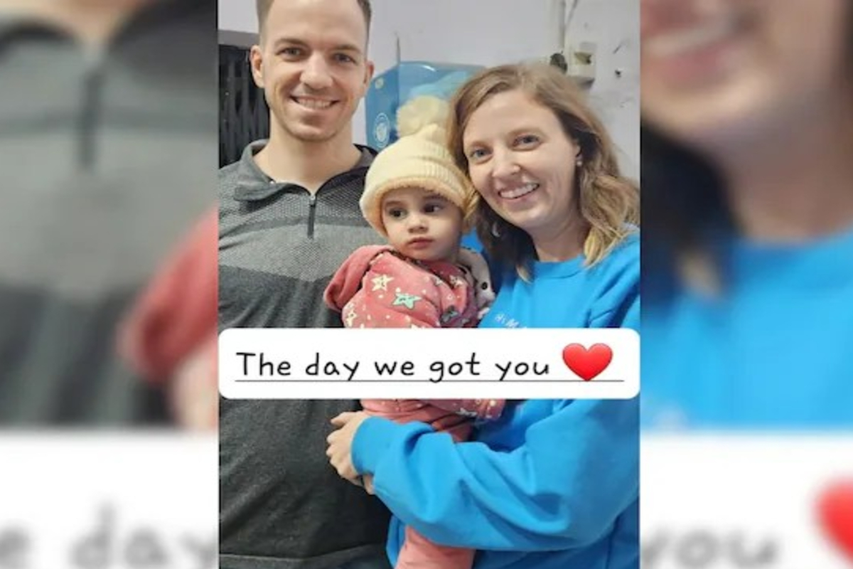 US Couple Adopts Indian Girl Video