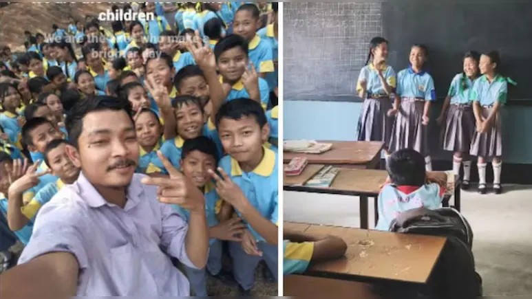 Meghalaya classroom ramp walk video