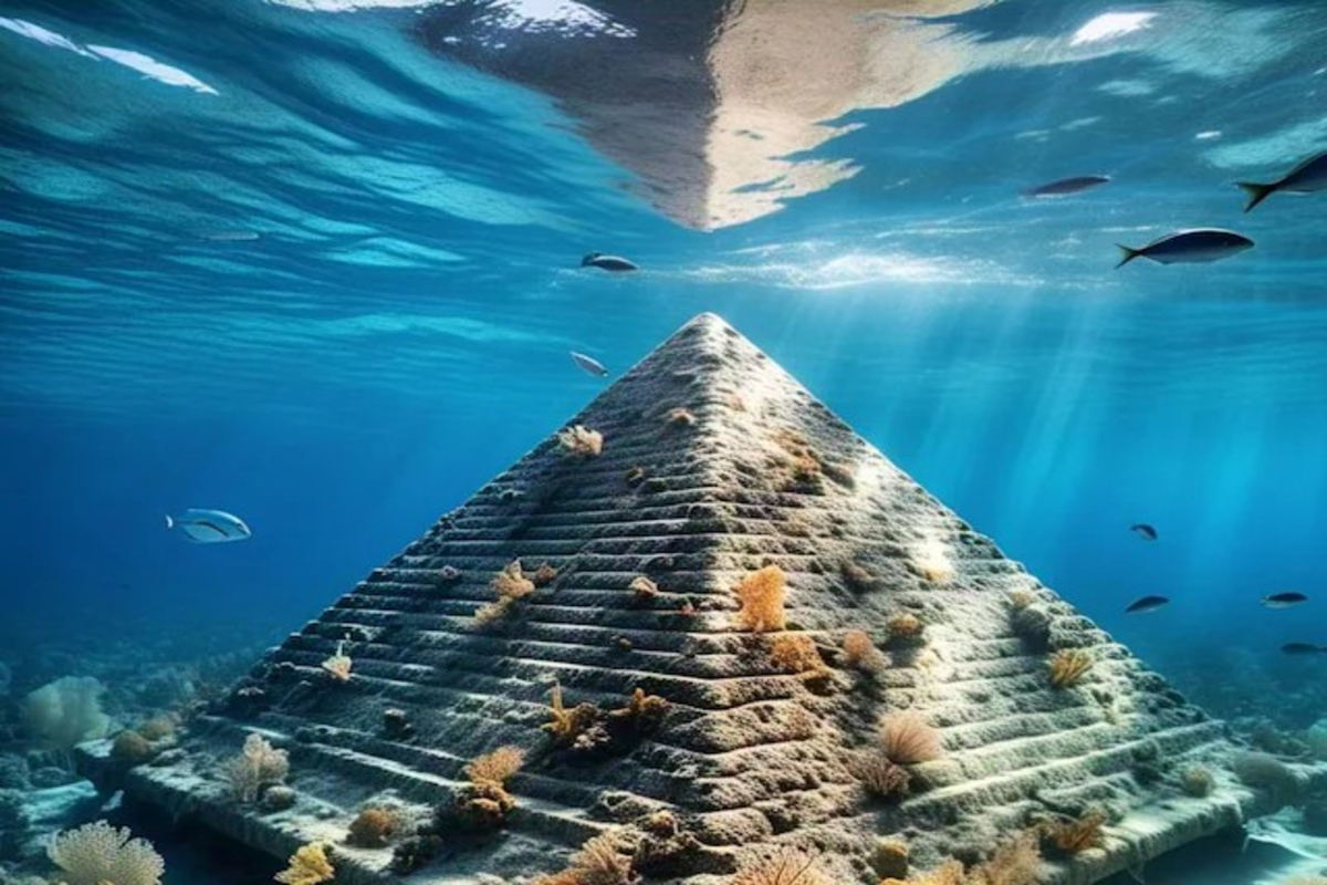 Underwater Pyramid Shocks Scientists