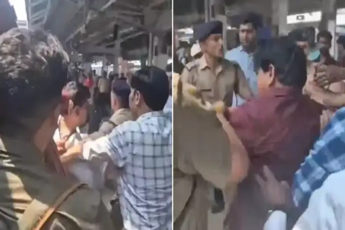 TTE and Train Manager Fight Video