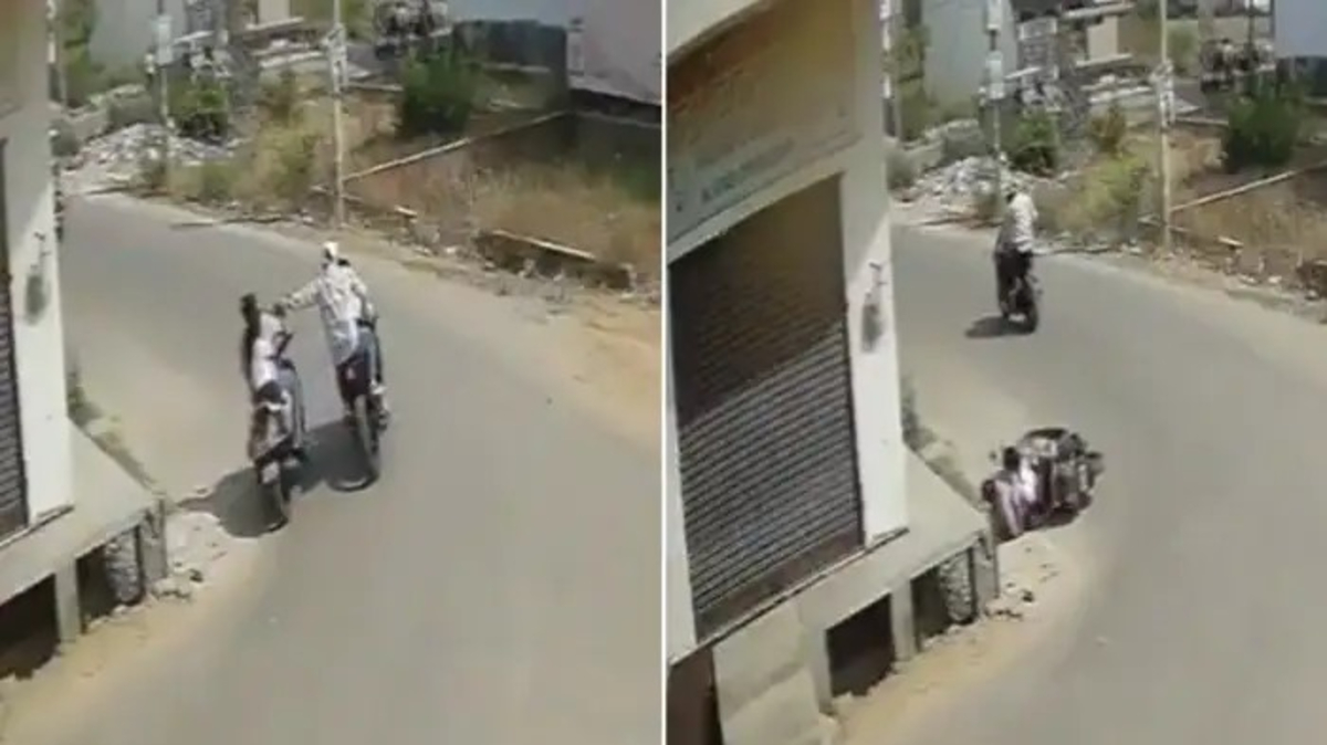 Chain Snatching in Hapur Video