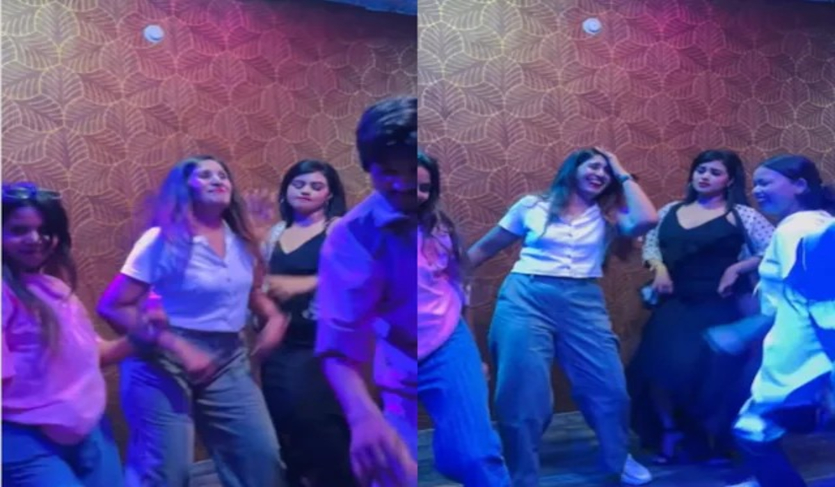 Girls Dancing in Closed Room Video