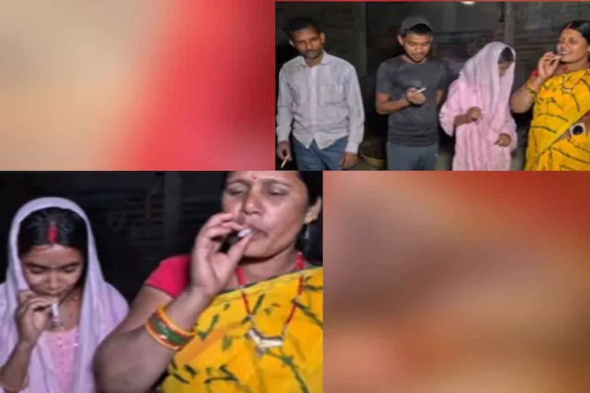 Family Smoking Together Viral Video