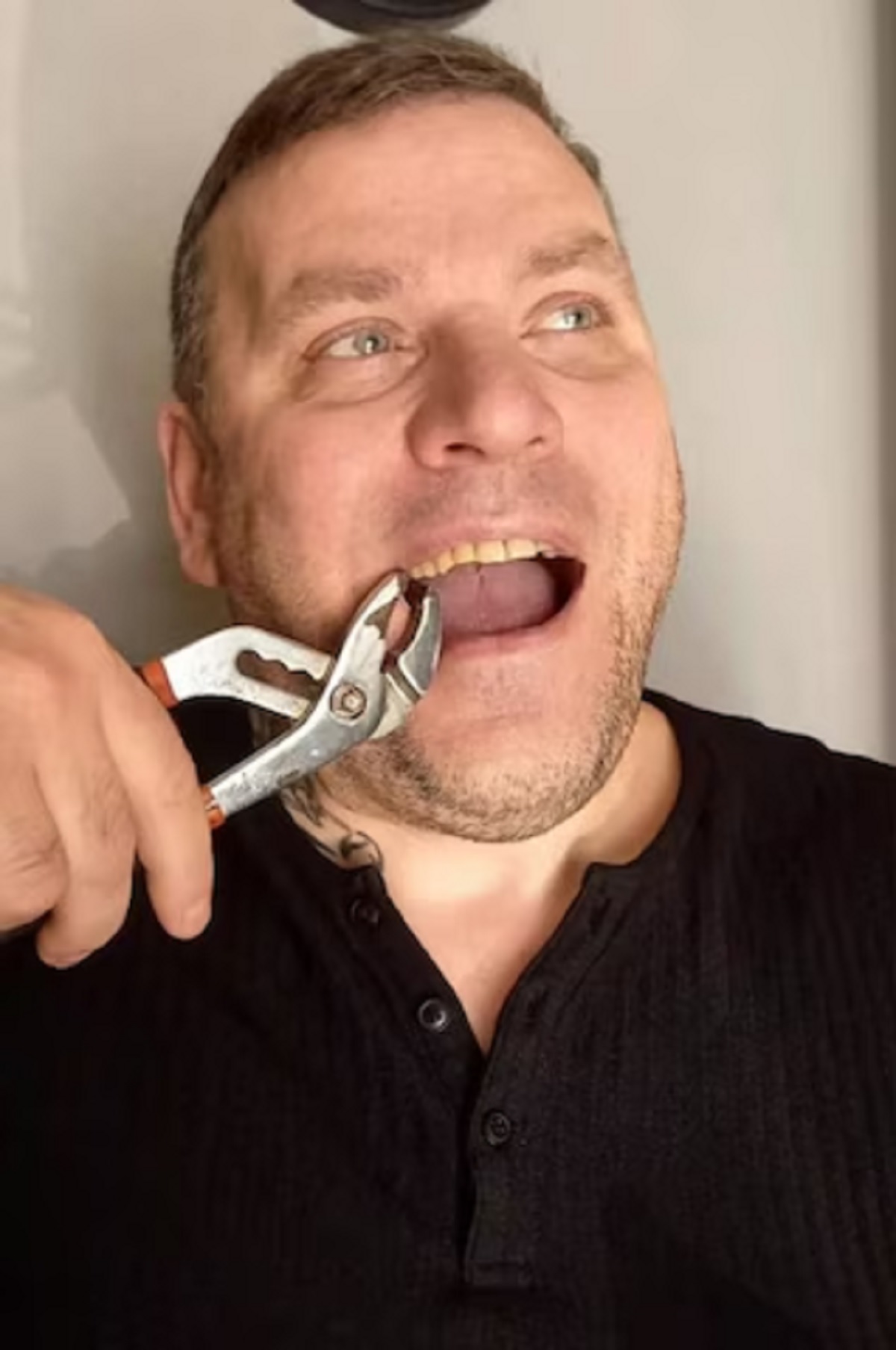 Man Troubled by Toothache
