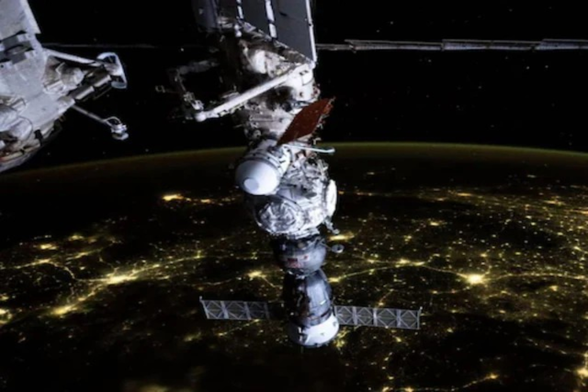Iss Shares Image Of India From Space