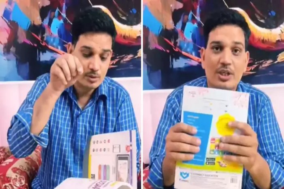 Man Slams Costly School Books Video