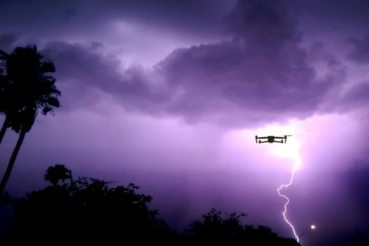 Japans drone tech to control lightning