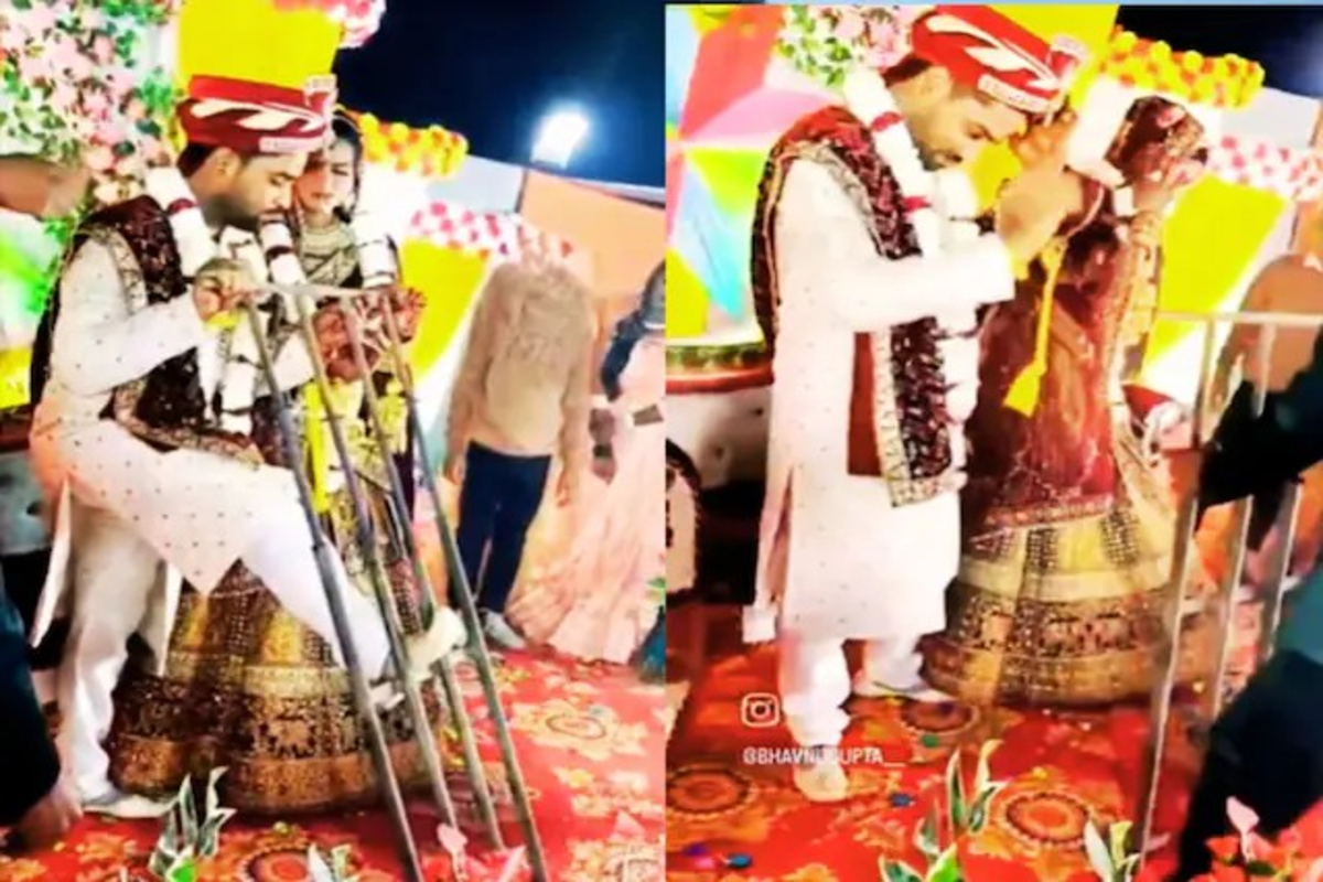 Groom Blast Stunt at Wedding Video