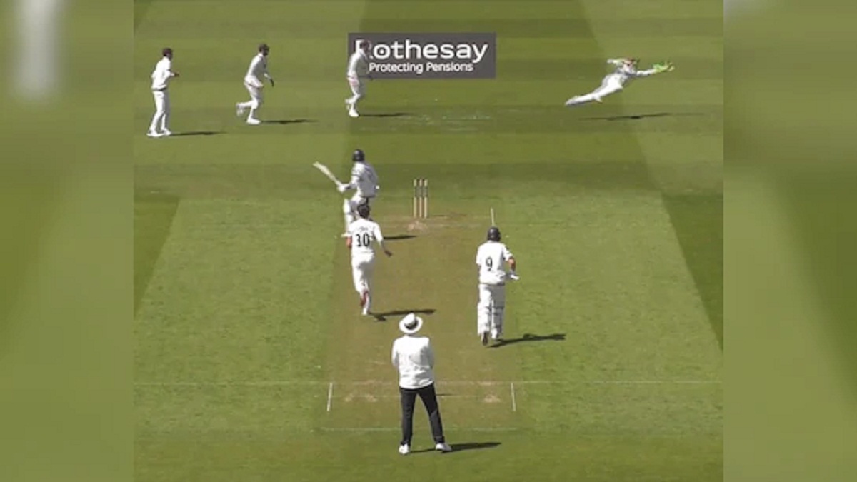 Ben Foakes Catch Video