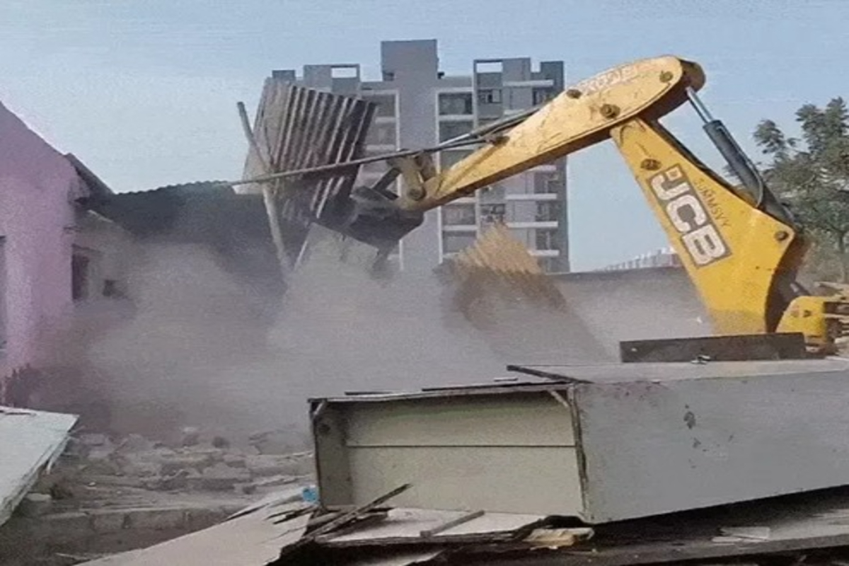 Bulldozer Action In Rajkot