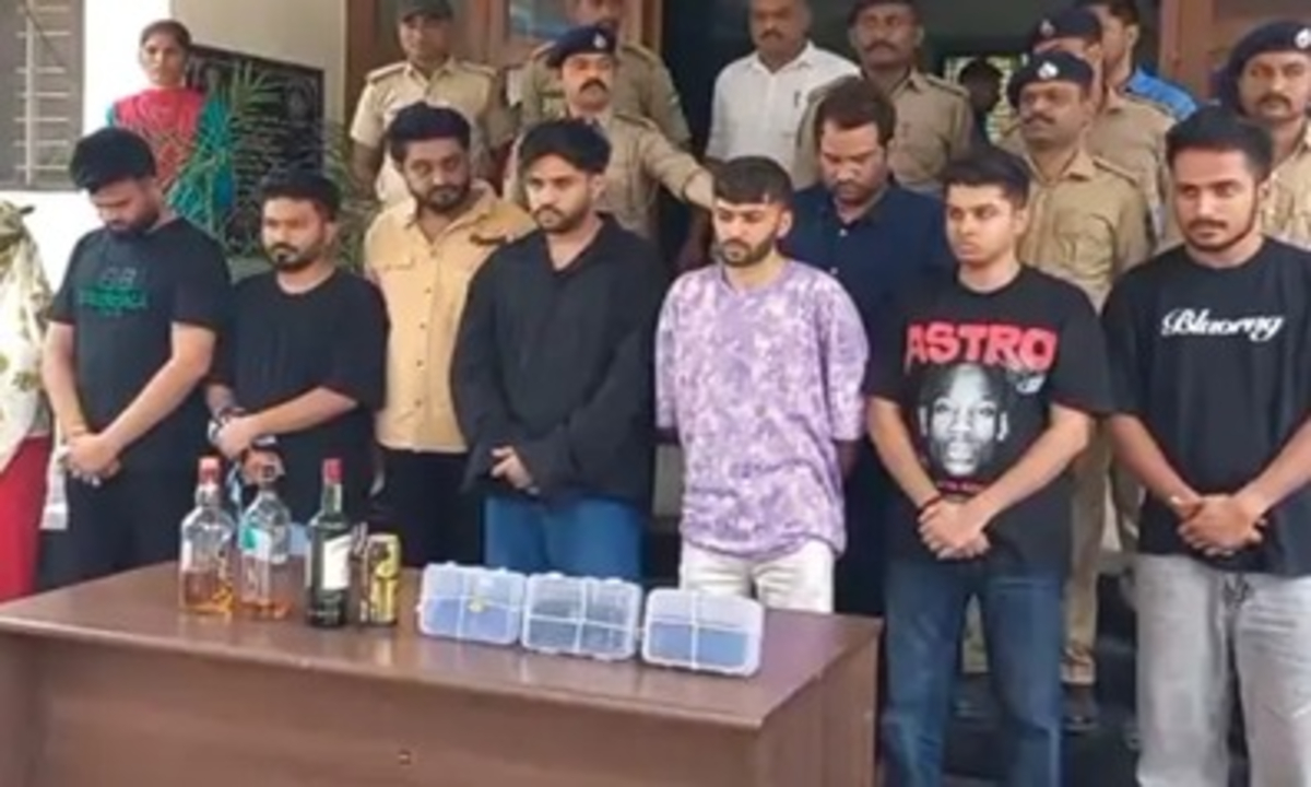 Club O7 liquor party raid 1