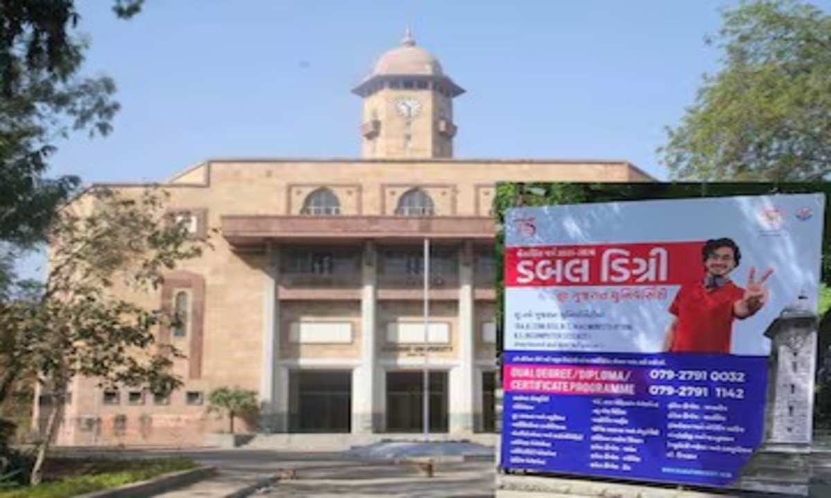Gujarat University dual degree 1