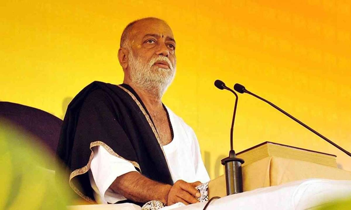 Morari Bapu statement on terrorism 1