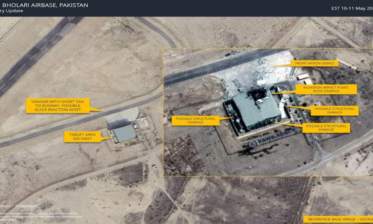 Pakistan Military Base Damaged Photo 1