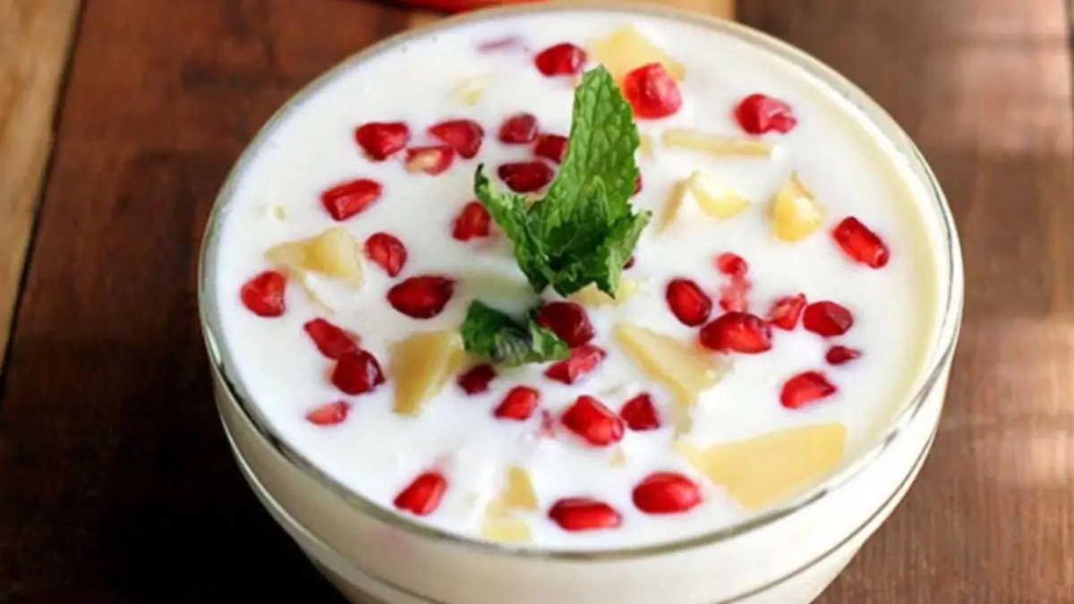 Pomegranate Raita
