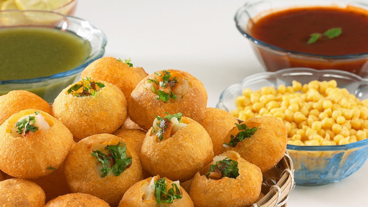 Raw Mango Pani Puri Recipe