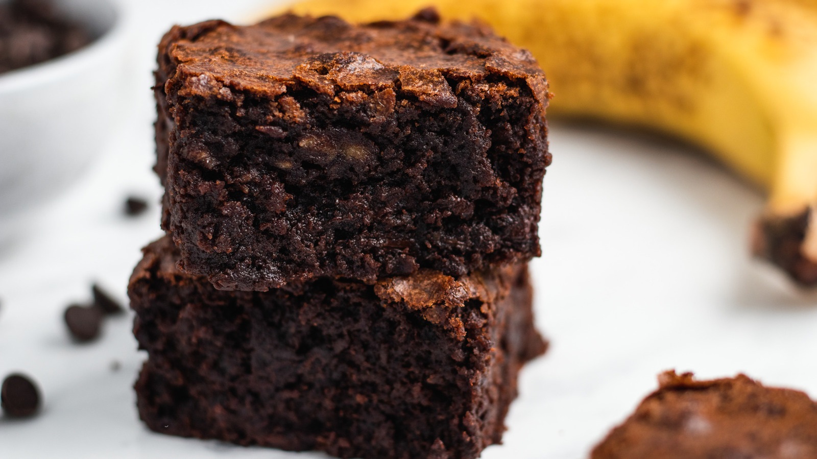 Banana Protein Brownies Satya Day