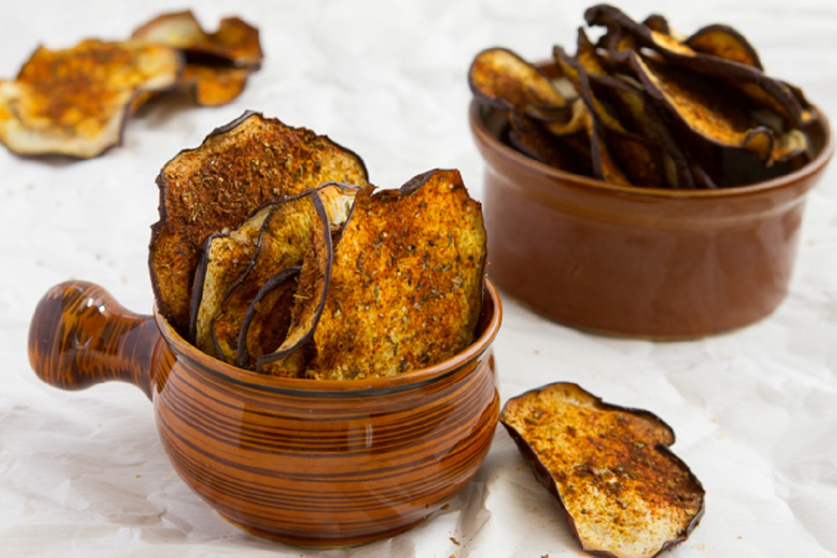 Brinjal chips