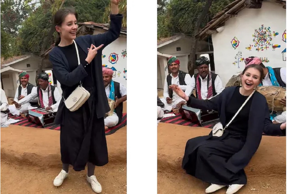 Russian Woman Baisa Dance