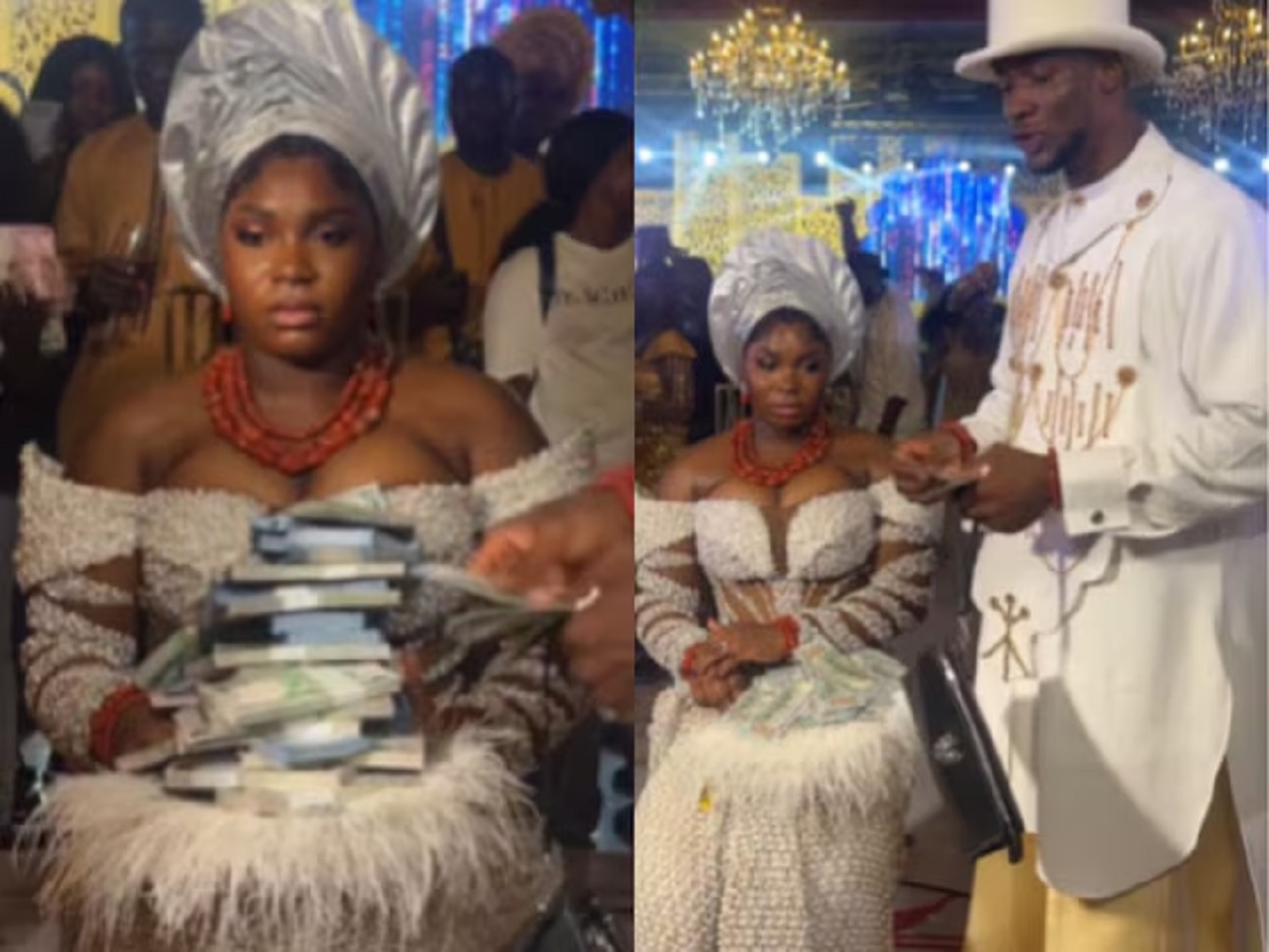 Bride Tradition Groom Lavished Money: