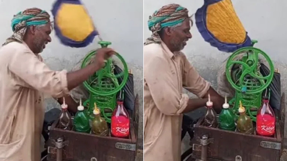 Ice Gola Seller Jugaad Viral: