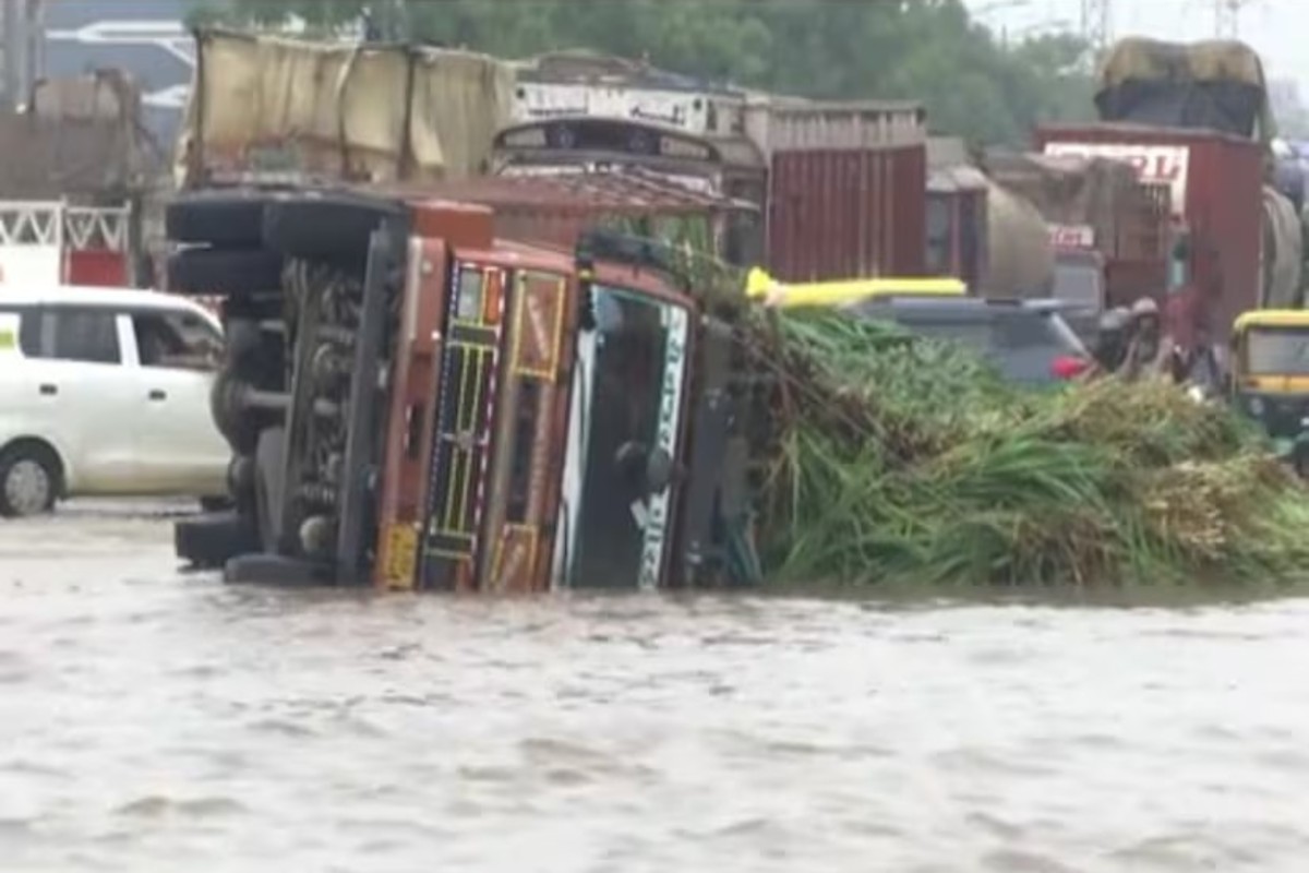 Ahmedabad Odhav Waterlogging